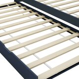  Za krevet na razvlačenje od borovine sivi 90 x 200 cm | shoptok.hr