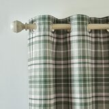 Catherine Lansfield Zelene flanelne izolacijske zavese v kompletu 2 ks 117x183 cm Cullen Thermal Check – u