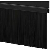 vidaXL Skrbniki za vrata z vijaki 6 pcs Črna 100 cm | Shoptok.si