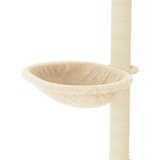  Penjalica za mačke sa stupovima za grebanje krem 95 cm | shoptok.hr