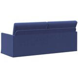 SOFA za 3 osobe Policijska plava 190 x 81 x 82 cm Baršun | shoptok.hr