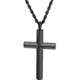 IZMAEL Ogrlica PU-38414 Cross - Crna | shoptok.hr