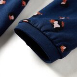  Dječja haljina s dugim rukavima modra 104 | shoptok.hr