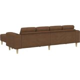  Kavčna garnitura Rjava Umetno semiš usnje, (5000138063) | Shoptok.si