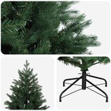  Umjetno božićno drvce s nogom 240 cm PVC i metal Zelena | shoptok.hr