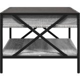  Stolić s beskonačnim LED svjetlima boja hrasta 70x50x38 cm | shoptok.hr