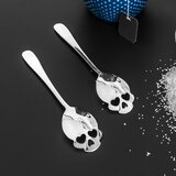  Čajne žličke lobanje (2 kosa) | Shoptok.si