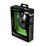 Esperanza Miš ESPERANZA GAMING HAWK 7D MX401, BLACK-GREEN, 2400dpi, double-click, ergonomic, EGM401KG | Eponuda.ba