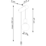 Nice Lamps Stenska svetilka v naravni barvi Arcadia – | Shoptok.si