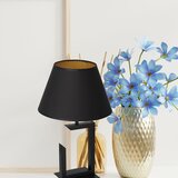  Stona lampa 1xE27/60W/230V 45 cm crna/zlatna | Eponuda.com