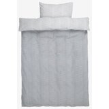  Posteljina krep 140x200 siva/bela | Eponuda.com
