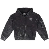 Flis Girl Hoody Full Zip Gen Z Črna