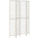 Maison Chic Paravan - Sobne pregrade 4-delni bel trden les pavlovnije, (22112036) | Shoptok.si