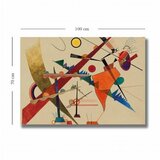 Wallity 70100KANDINSKY003 multicolor decorative canvas painting | ePonuda.com
