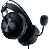  Immersa essential 3H350P40B.0001 immersa essential headset / driver 40mm /9.7mm noise cancelling mic./stereo 3.5mm 4-pole and 3-pole pc adapter/black - CGR-P40B-350 | Shoptok.si