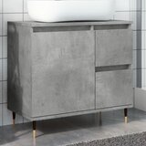 vidaXL Kupaonski ormarić boja betona 65x33x60 cm od konstruiranog drva Cijene