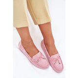 Boto marka niezdefiniowana Women's Suede Moccasins Light Pink Si Passione | shoptok.hr