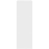  Strani šal s predalom Bela 30,5 x 27 x 84,5 cm, (5000233828) | Shoptok.si
