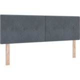 Box Spring Krevet s Madracem Tamno Siva 160x200 cm Baršun | shoptok.hr