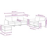  3-dijelni set sofa tamnozeleni baršunasti | shoptok.hr