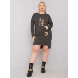 RELEVANCE Dress-RV-SK-7178.44-dark khaki | shoptok.hr