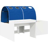  Krevetna konstrukcija s tunelom s policom 3 pcs Bijela i plava | shoptok.hr
