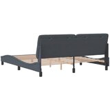  Okvir kreveta bez madraca tamnosivi 180x200 cm baršunasti | shoptok.hr