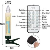 YUNSHENG Komplet 30 RGB LED božičnih svečk na baterije | Shoptok.si