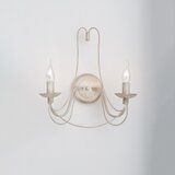 Orion wa 2-809/2 - zidna lampa vela 2xE14/40W/230V bela/zlatna/patina | Eponuda.com
