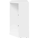  Kotna LED TV omarica Visoki sijaj bela 104 x 40 x 68 cm, (5000092103) | Shoptok.si