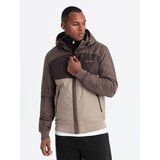 Ombre Kurtka męska sportowa z kapturem | Shoptok.si