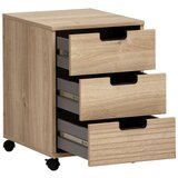 MID.YOU PREDALNIK NA KOLESCIH barve hrasta | Shoptok.si