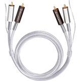 Oehlbach Cinch Audio Priključni kabel [2x Muški cinch konektor - 2x Muški cinch konektor] 0.50 m Prozirna pozlaćeni kontakti Cijene