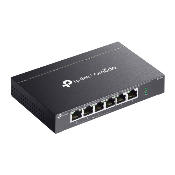 Tp-link ds106p omada 6-port 10/100mbps poe+ unmanaged mrežno stikalo-switch Cene