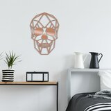 Wallity zidna dekoracija skull, 50 x 35 cm, bakar | ePonuda.com