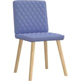  Jedilni stoli 6 kosov Jeans Blue Fabric, (21832371) | Shoptok.si