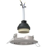 Lampa Set od 24 Srebrna Aluminij 9 cm Ugradne LED svjetlosti | shoptok.hr