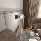  Zidna svetiljka ROSSI 1xE14/10W/230V crna/prozirna | Eponuda.com