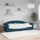  Dnevni krevet s madracem plavi 80 x 200 cm baršunasti | shoptok.hr