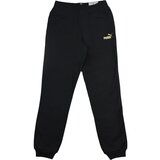 Puma Spodnji deli trenirke Essential Sweatpants FL G Črna Cene