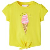 vidaXL Dječja majica žuta 104 | shoptok.hr
