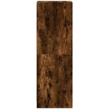 vidaXL Visoka komoda sa staklenim vratima boja hrasta 35 x 37 x 109 cm | shoptok.hr
