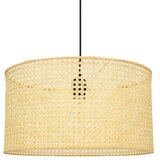  Visilica na sajli ALBA 1xE27/15W/230V prečnik 45 cm ratan/crna | Eponuda.com