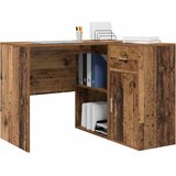  Kutni stol s ladicama Staro drvo 102 x 88 x 75 cm | shoptok.hr