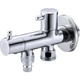 INF 3-potni odtočni ventil za vodo 4-točkovni zaskočnik + 6-točkovni vijačni priključek, (21534209) | Shoptok.si