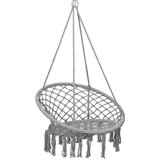 Furnova Viseči gugalni stol 80 cm siv, (21925727) | Shoptok.si