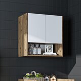 Hanah home 2826 kupatilski ormarić 65 × 60 × 30 cm, atlantski bor / bela Cene