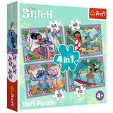 puzzle Lilo&Stitch, 4u1 (35,48,54,70)