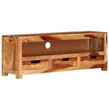 TV ormarić 110 x 30 x 40 cm od masivnog bagremovog drva | shoptok.hr