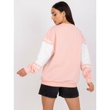 FANCY Sweatshirt-FA-BL-7699.04Peach | Shoptok.si